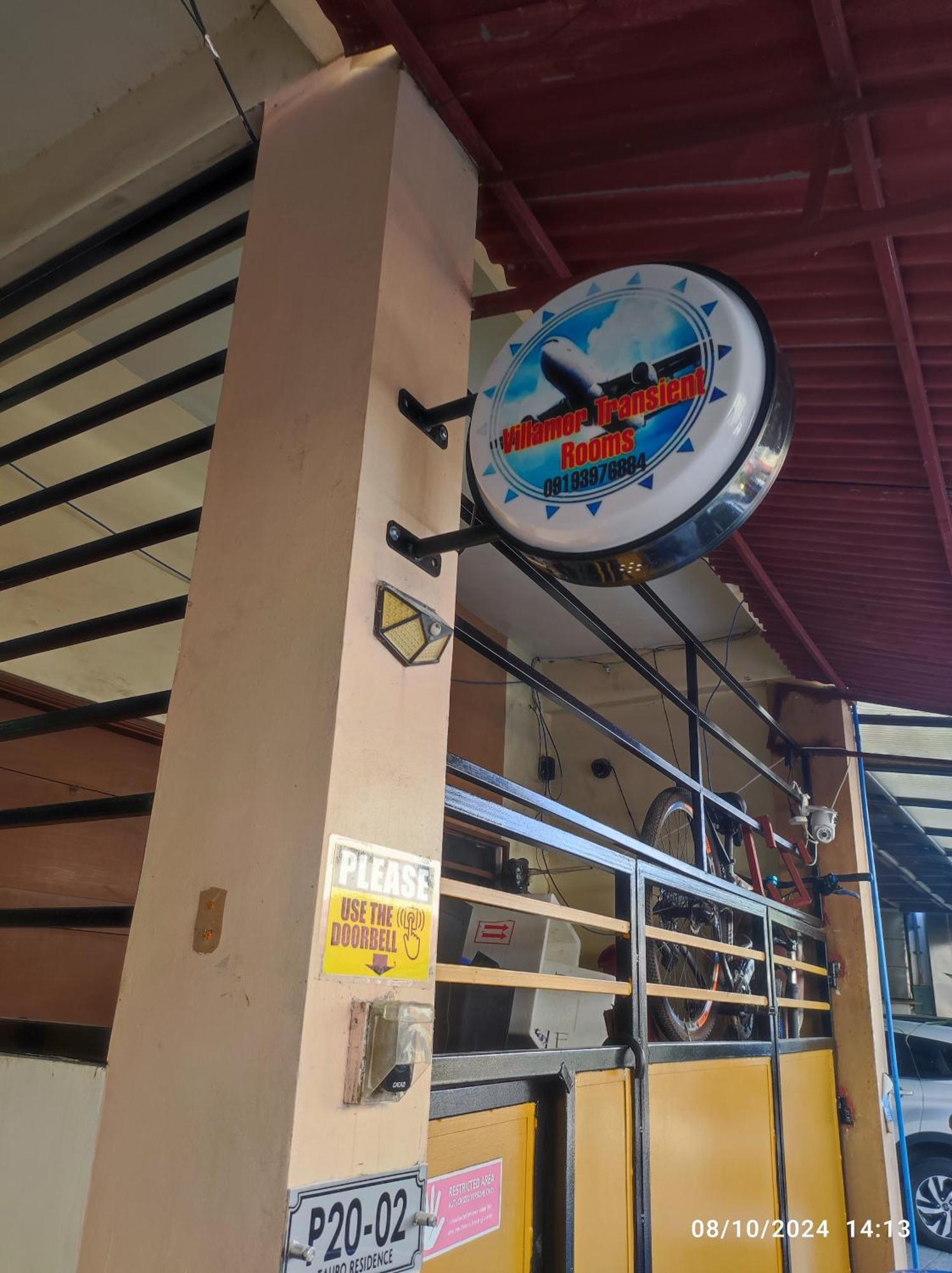 Airport Villamor Transient Rooms Manila Eksteriør billede